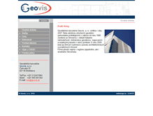 Tablet Screenshot of geovis.sk
